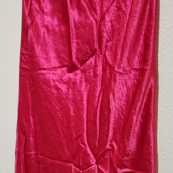 Babaton Pink Midi Slip Skirt for Cocktail Nights - Picture 11 of 12